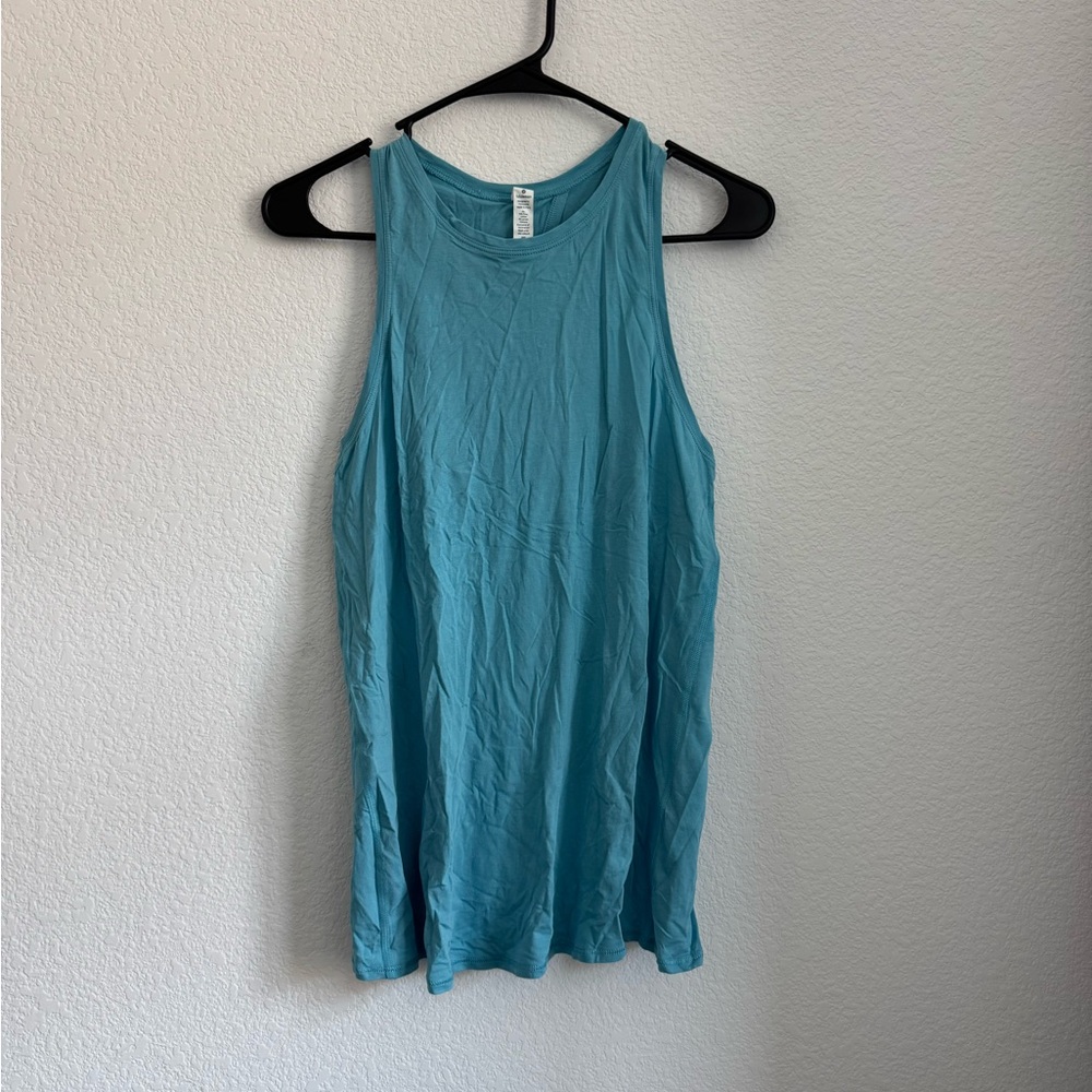lululemon athletica Blue Tank Top